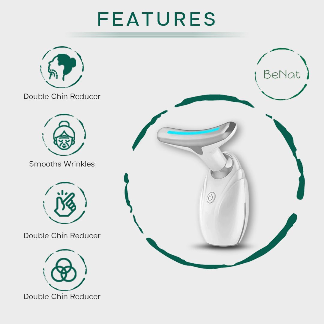 3-in-1 Facial Lift & Sculpt Toolkit: LED Therapy, Electric Gua Sha & Microcurrent Toning Device for Radiant Skin - Image 6
