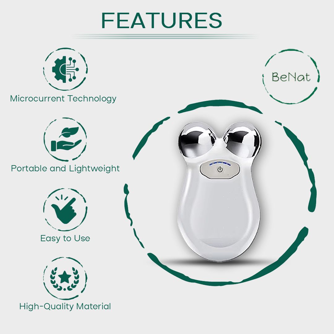 3-in-1 Facial Lift & Sculpt Toolkit: LED Therapy, Electric Gua Sha & Microcurrent Toning Device for Radiant Skin - Image 8
