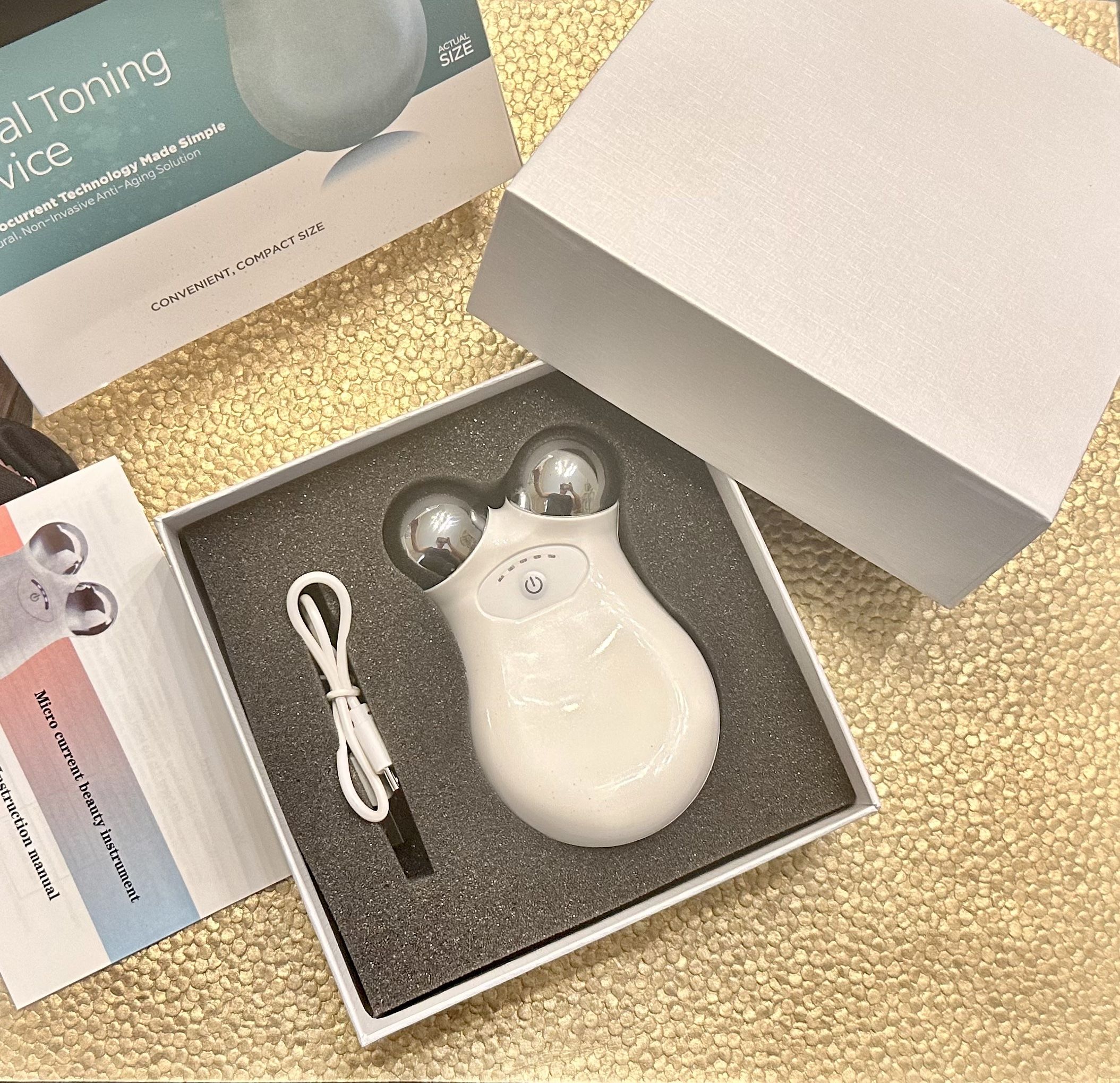 3-in-1 Facial Lift & Sculpt Toolkit: LED Therapy, Electric Gua Sha & Microcurrent Toning Device for Radiant Skin - Image 9