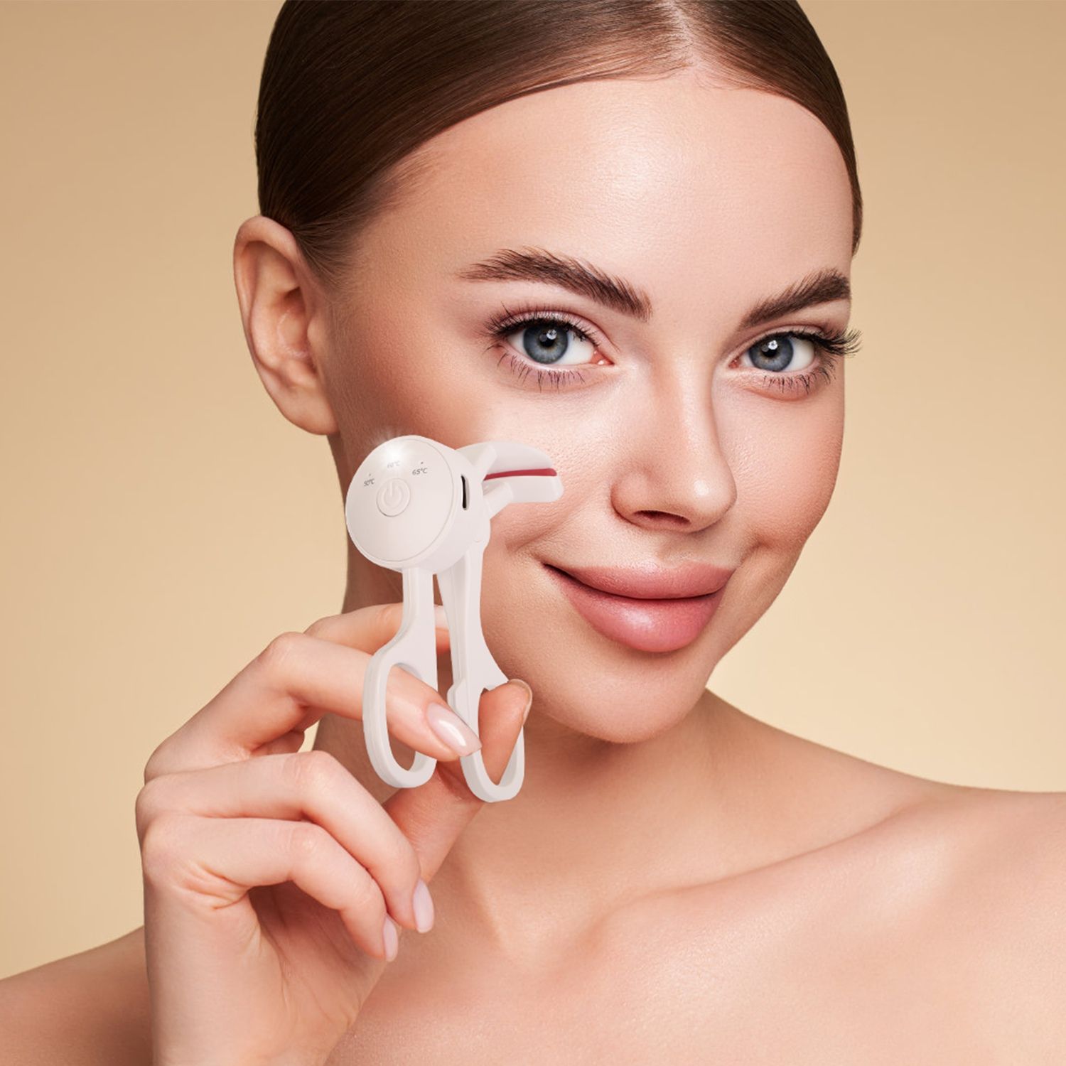 Heated Eyelash Curler Electric USB Rechargeable Eyelash Curler Anti-Burn Compact with Comb Heat up Fast Within 8S for All Eye Shapes for Women Make Up Gift Travel Valentine Mother Day - Image 10