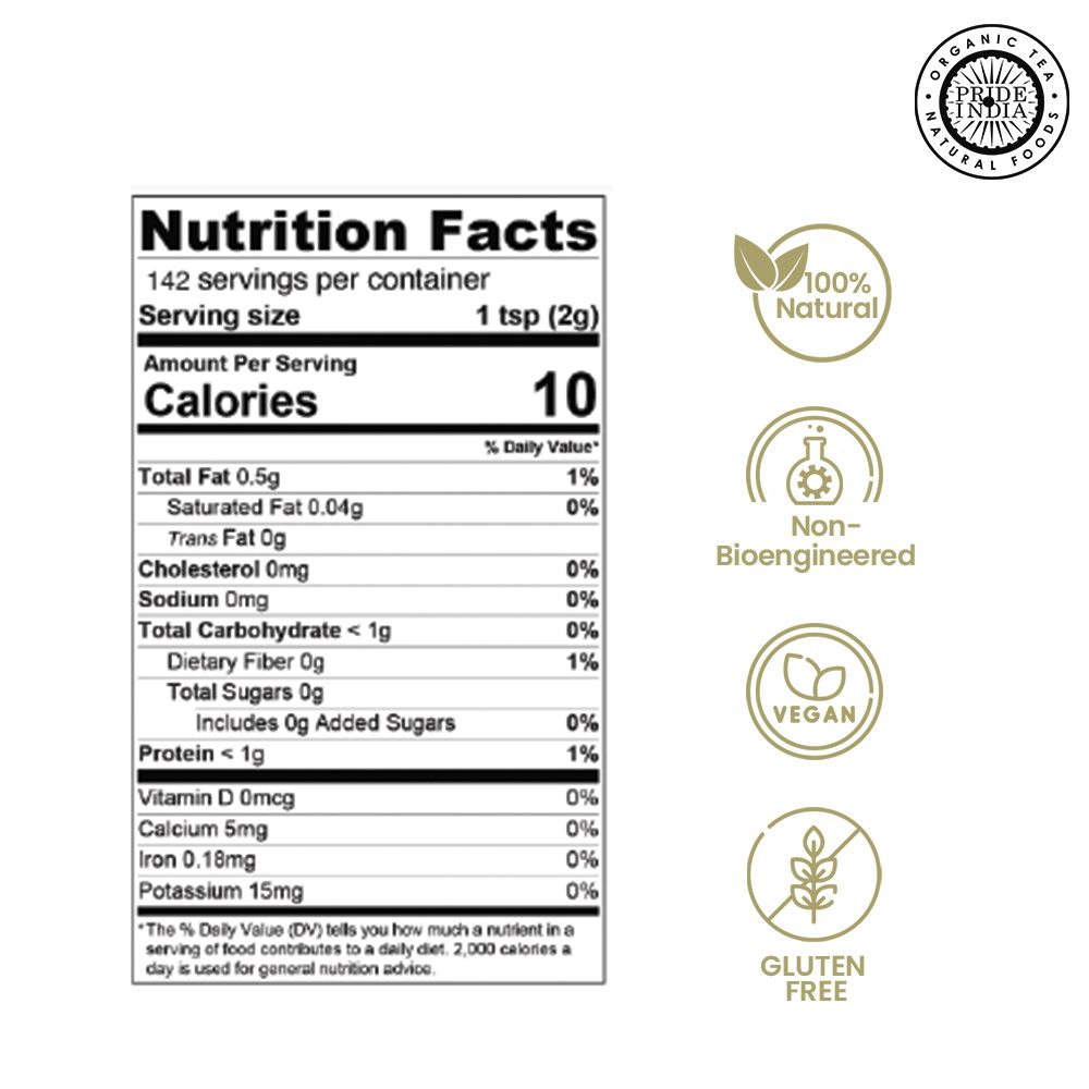 Pride of India | Black Mustard Seed 12 oz (340 gm) Medium Dual Sifter Bottle | Gourmet & Vegan Indian Spice | Pungent/Spicy Flavor | Dry Seasoning | Gluten Free & Non-Bioengineered | Easy to Use - Image 2