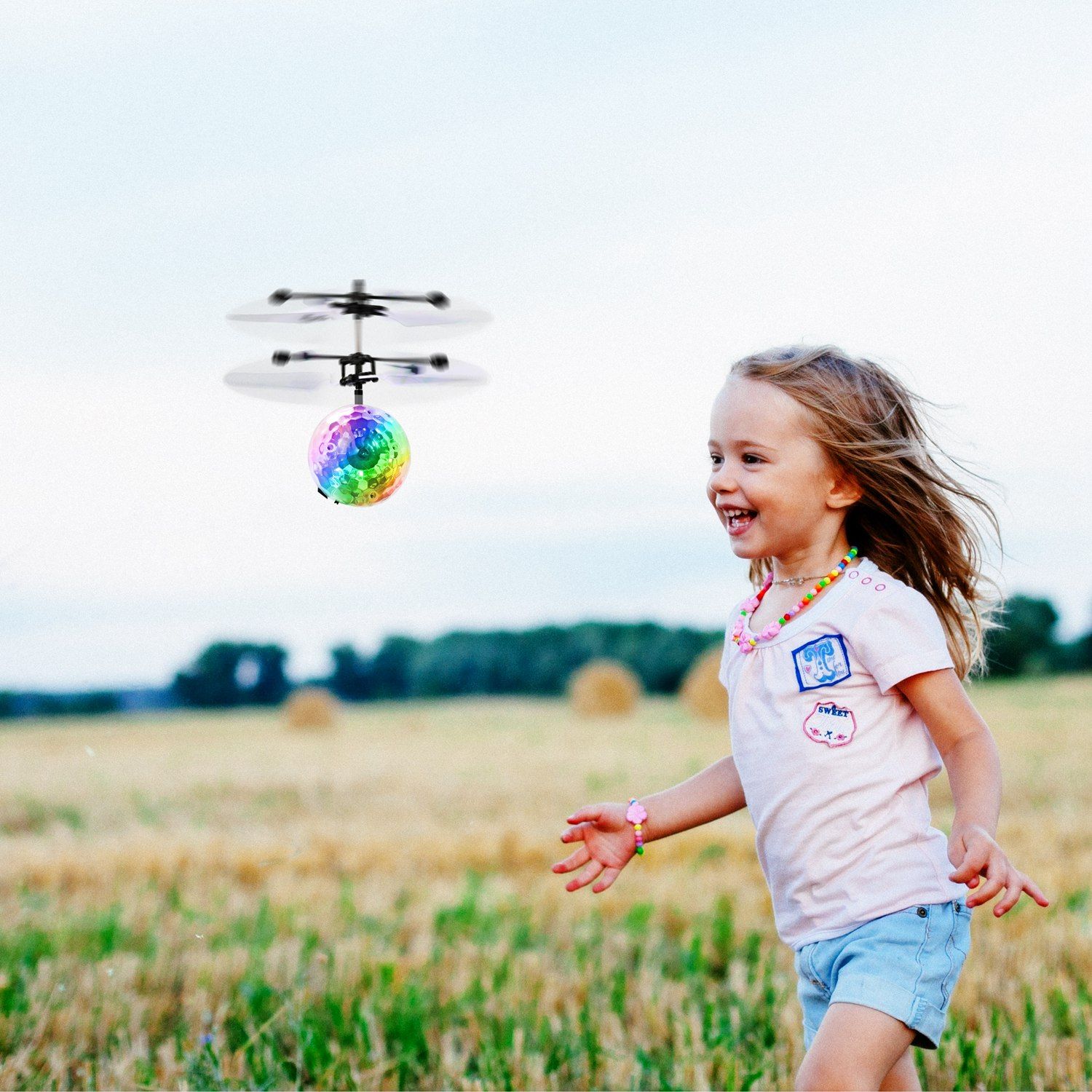 RC Flying Balls Electric Infrared Induction Drone Helicopter Ball LED Light Kids Flying Toy - Image 12