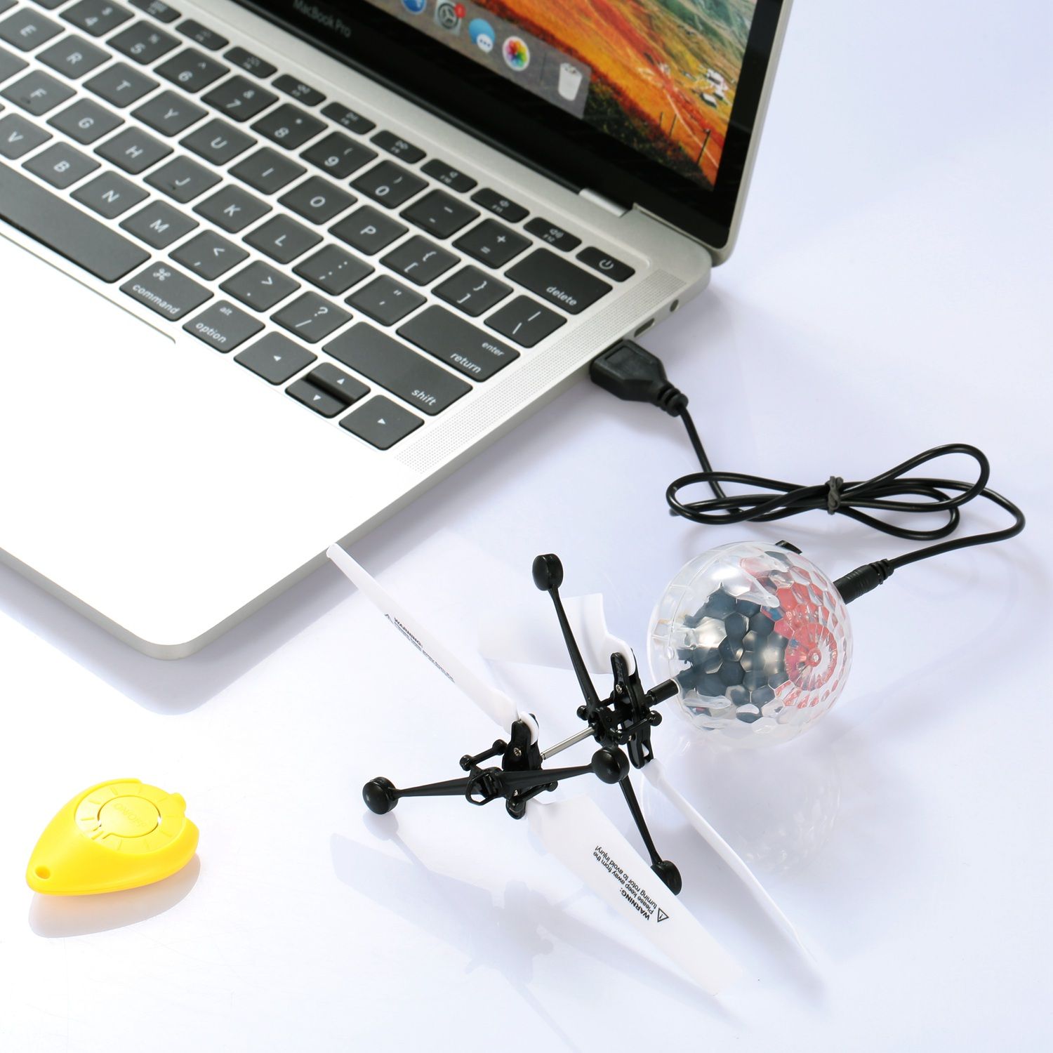 RC Flying Balls Electric Infrared Induction Drone Helicopter Ball LED Light Kids Flying Toy - Image 10