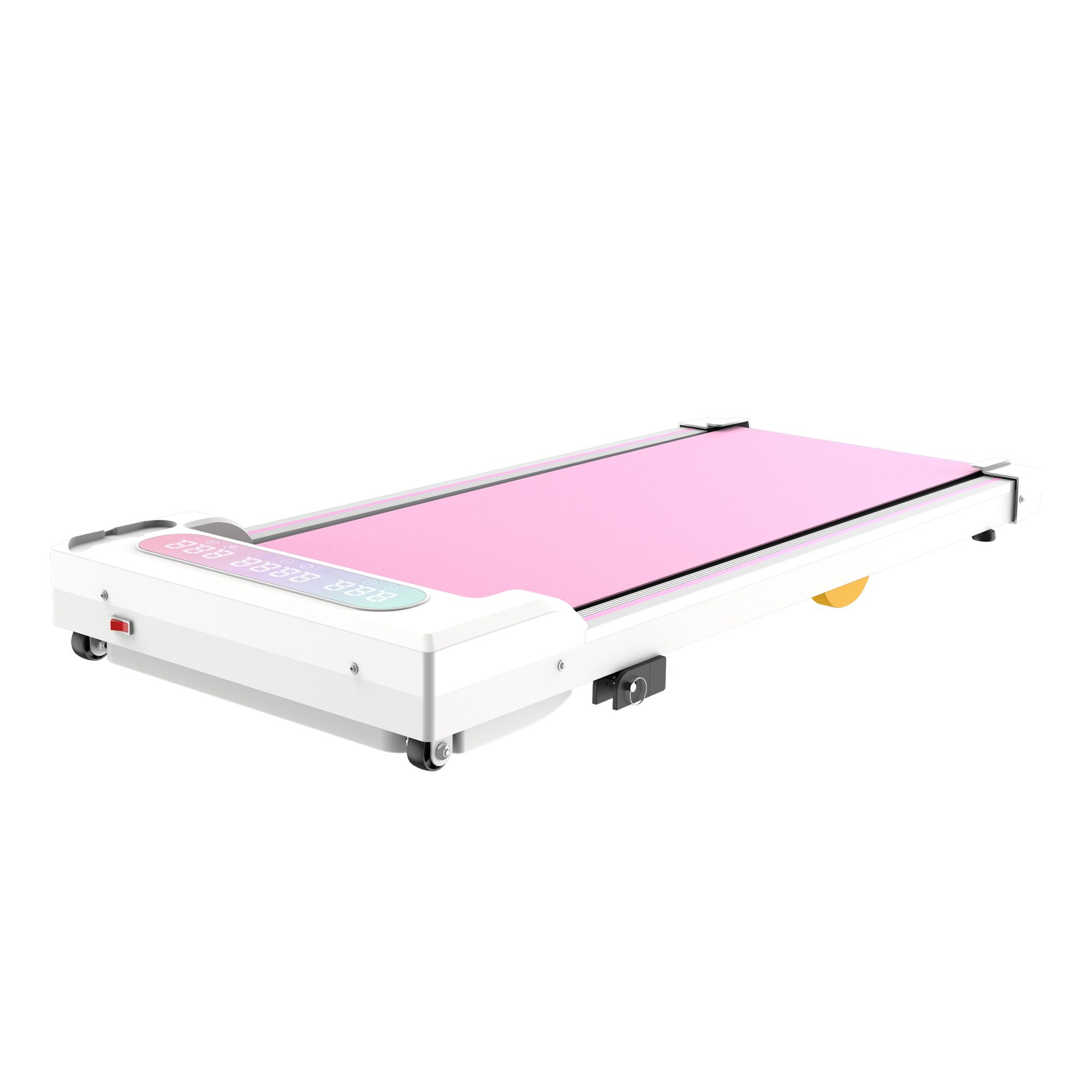 Under Desk Treadmill with Incline, Walking Pad, 2 in 1 Portable Treadmill with Handle Remote Control LED Display, Walking Jogging Machine for Home Office Use Pink - Image 16