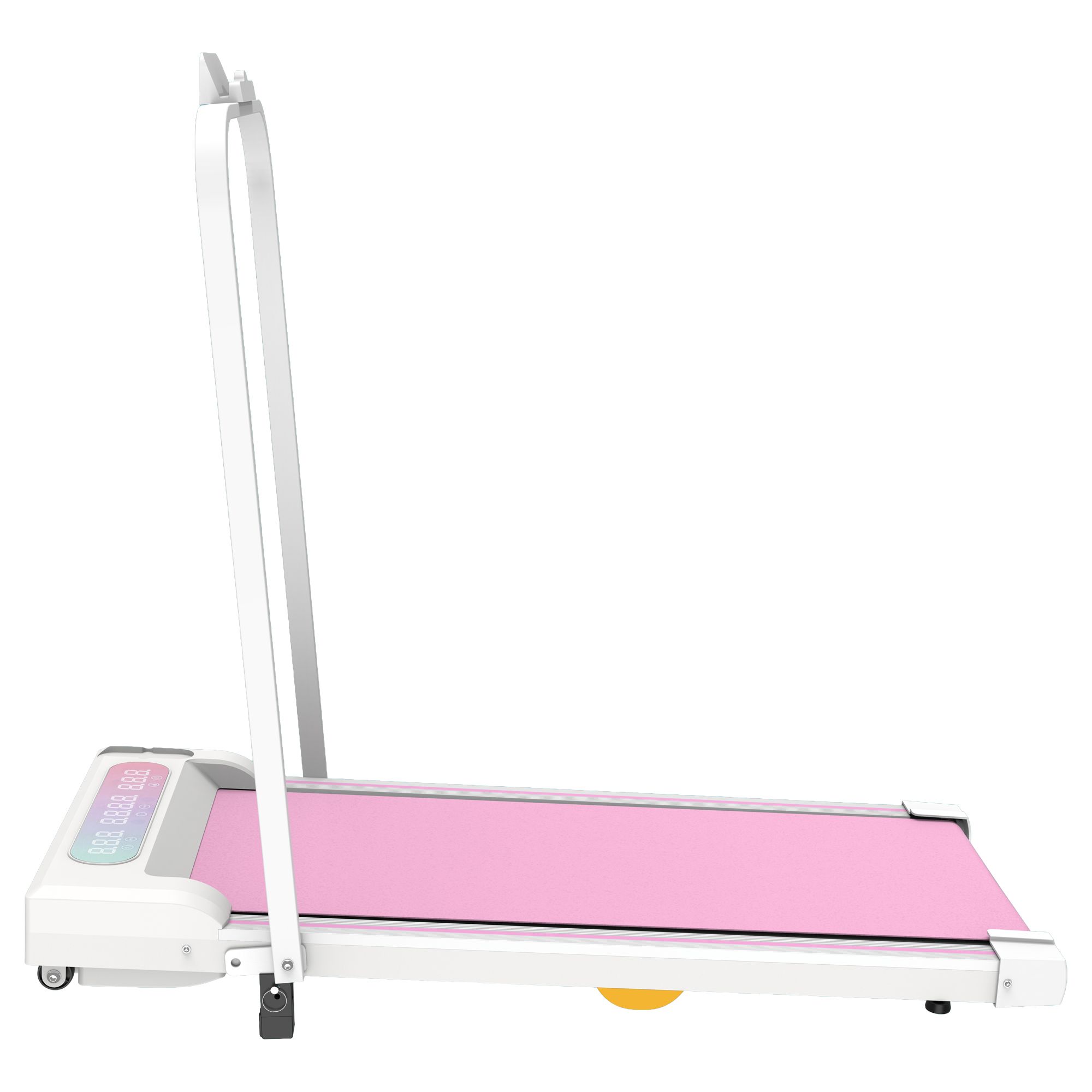 Under Desk Treadmill with Incline, Walking Pad, 2 in 1 Portable Treadmill with Handle Remote Control LED Display, Walking Jogging Machine for Home Office Use Pink - Image 18