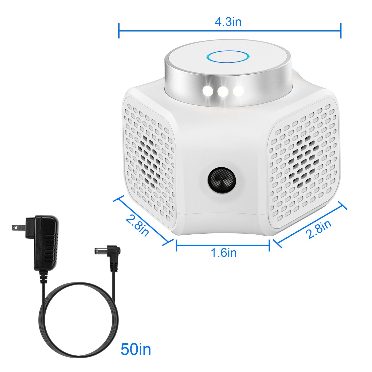 360° Ultrasonic Rodent Chaser Electronic Plug-in Mouse Control for Indoor Use Rodent Deterrent with Ultrasonic Sound - Image 10