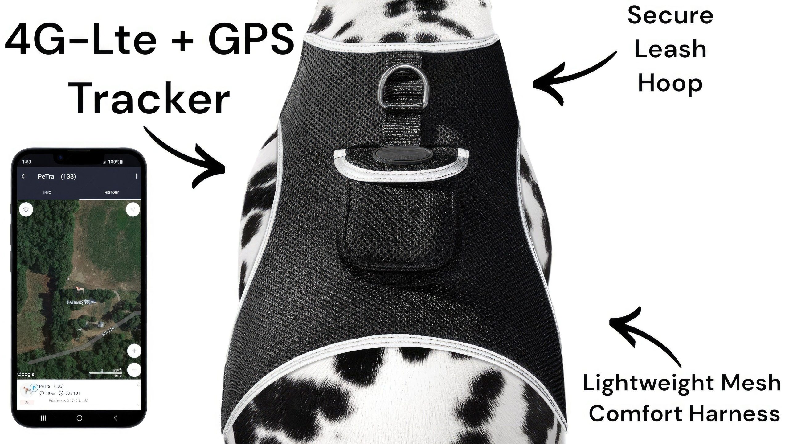 Wireless Portable GPS Cell Phone Pet Tracker Realtime Tracking Device Size:M - Image 7