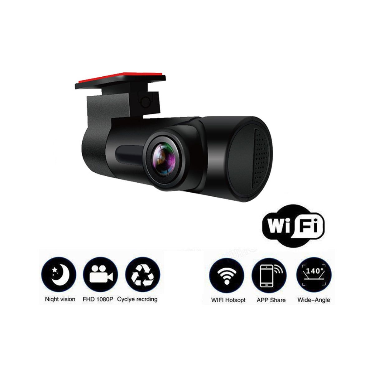 Car Dash Cam with Wifi and App - Image 4