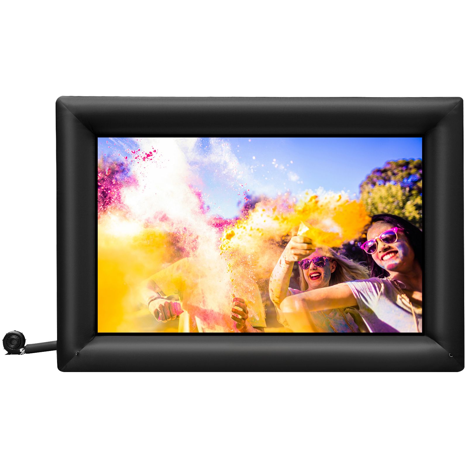Inflatable Movie Screen 20FT Inflatable Projector Screen for outside with 350W Air Blower Inflatable Screen Oxford Fabric Material Blow Up Screen for Outdoor Movie Supports Front/Rear Projection - Image 10